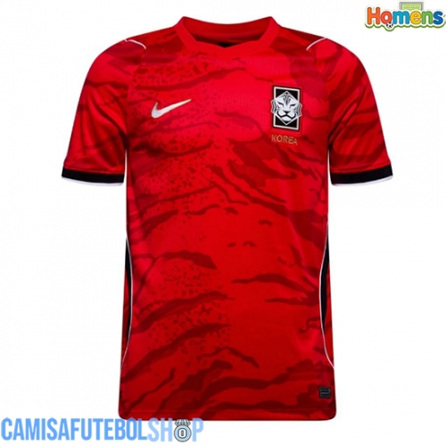 Camisa de time de futebol Coreia do Sul Replicas 1º Equipamento Mundo 2026 Manga Curta